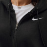 Кофта Nike W NSW JRSY OS FZ HOODIE DM6415-010