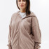 Кофта Nike W NSW JRSY OS FZ HOODIE DM6415-272