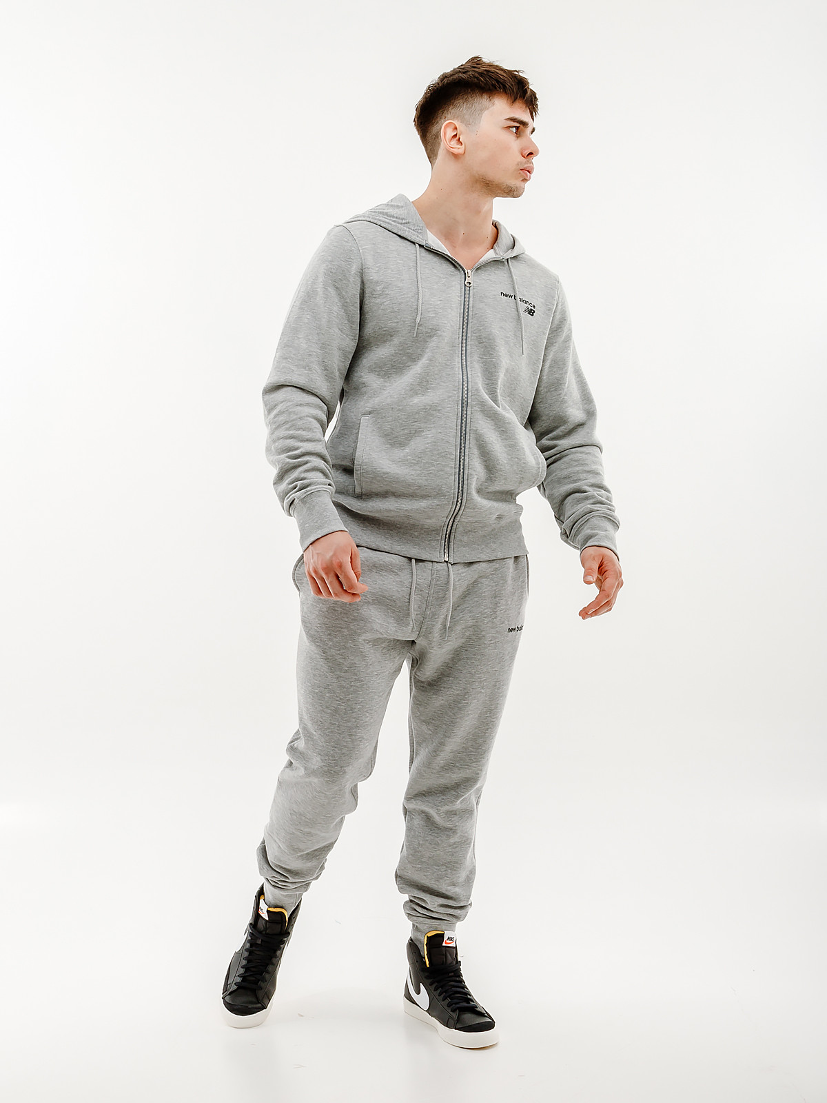 Кофта New Balance Classic Core FZ MJ03907AG 1 1 4