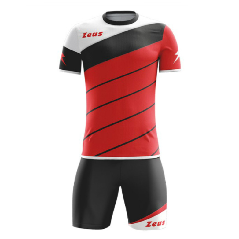 Футбольна форма Zeus KIT Lybra Uomo_Rosso_Nero