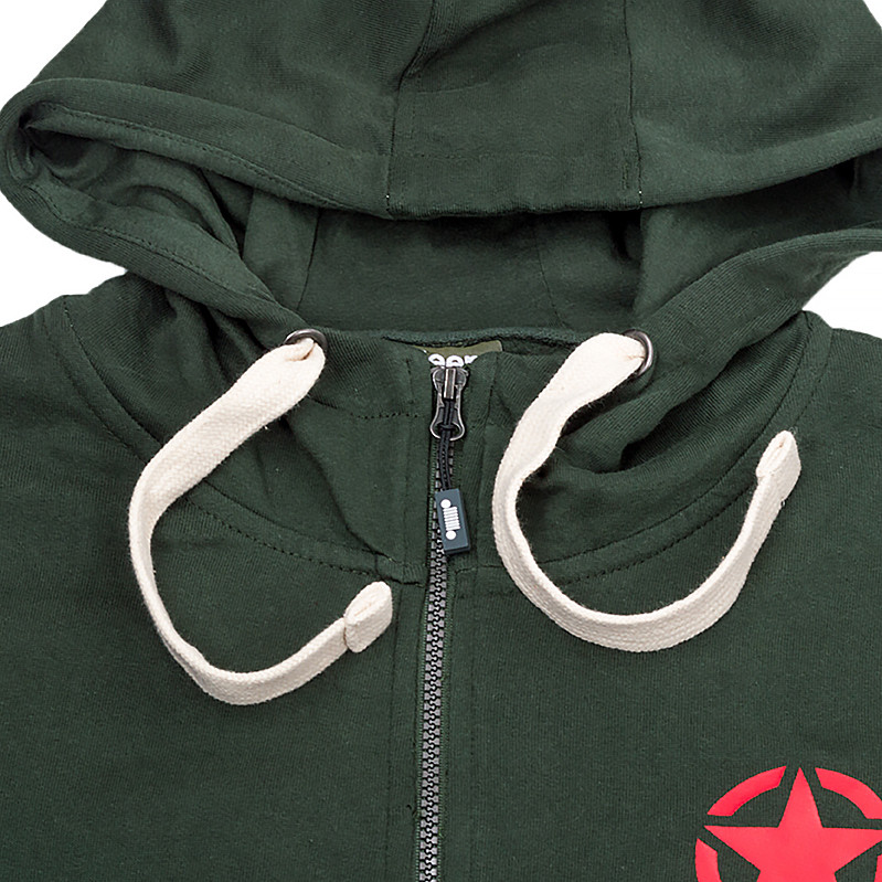 Кофта JEEP HOODED SWEATSHIRT FULL ZIP STAR&JEEP O102572-E848