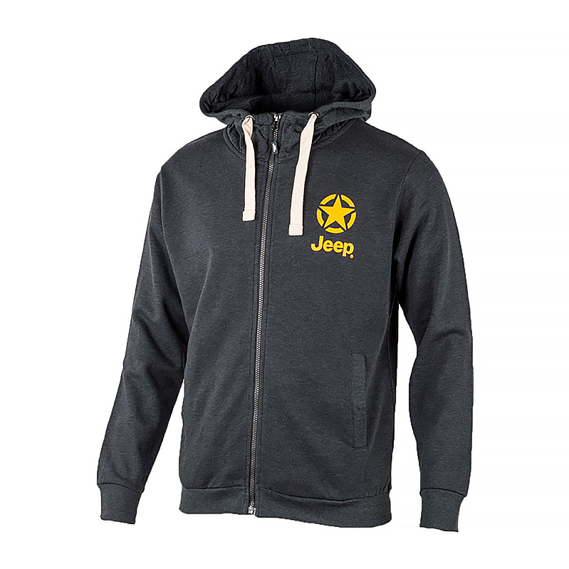 Кофта JEEP HOODED SWEATSHIRT FULL ZIP STAR&JEEP O102572-J867