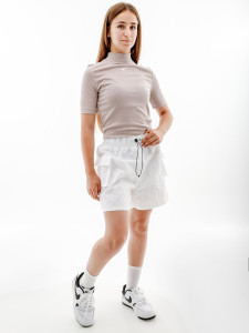 Футболка Nike W NSW ESSNTL RIB MOCK SS TOP DV7958-272