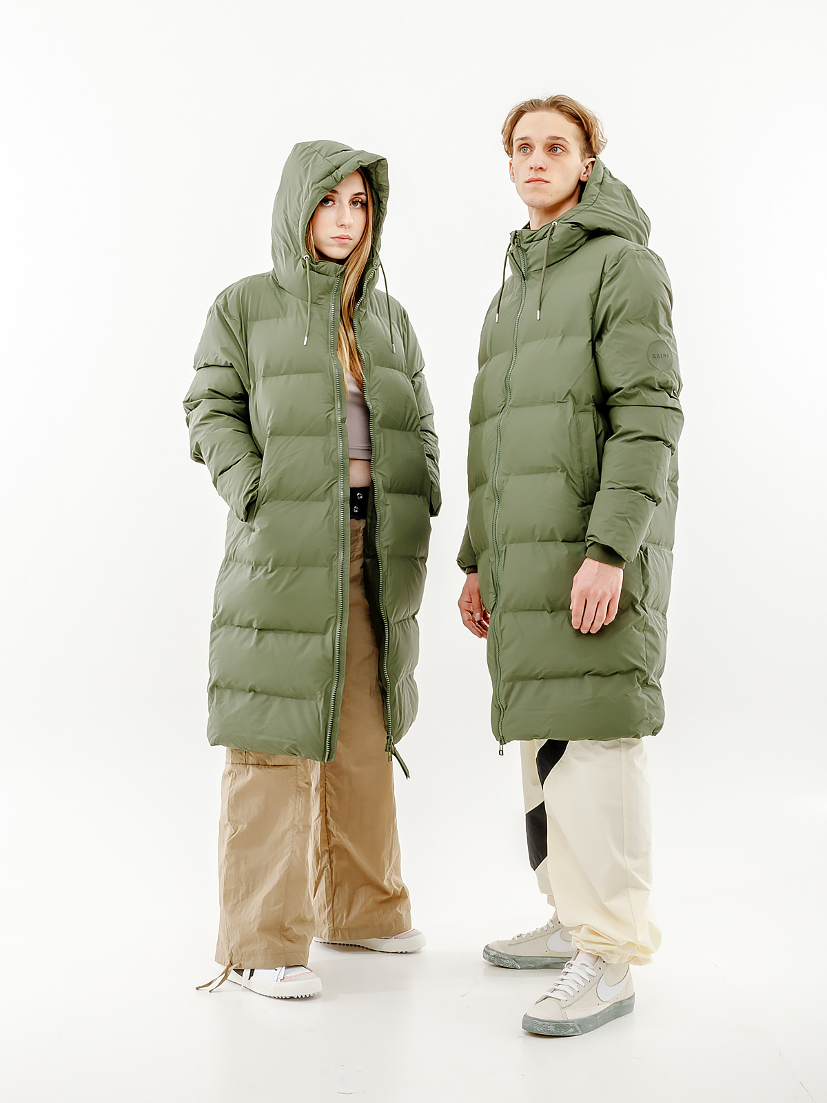 Куртка Rains Jackets 1507-Olive 1 1 4