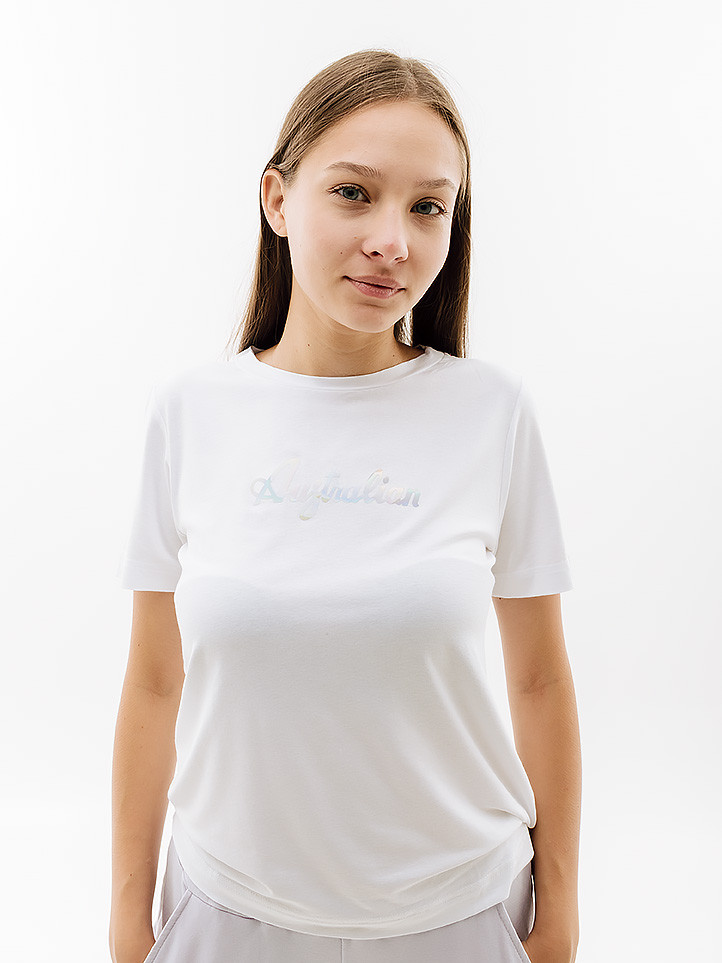 Футболка AUSTRALIAN COTTON TEE HOLOGRAPHIC LOGO LSDTS0030-002