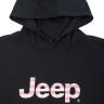 Кофта JEEP HOODED CROPPED SWEATSHIRT Striped Print O102609-B000