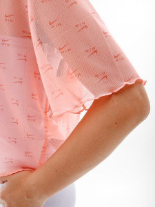 Футболка Nike W NSW AIR AOP MESH SS CROP TOP DV8245-611