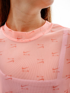 Футболка Nike W NSW AIR AOP MESH SS CROP TOP DV8245-611