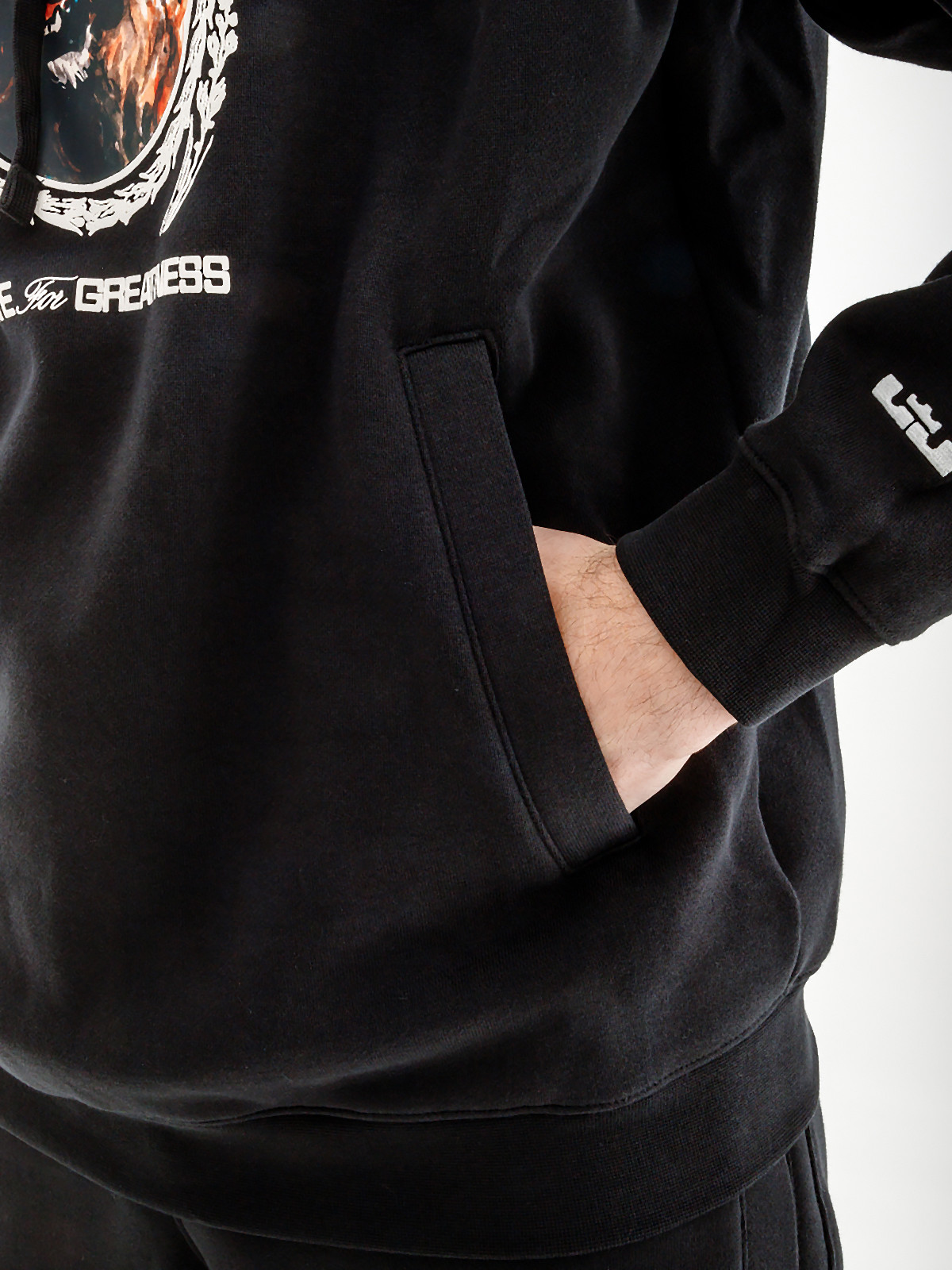 Кофта Nike LJ BRSH PO HOODIE FB7123-010