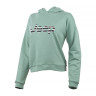 Кофта JEEP HOODED CROPPED SWEATSHIRT Striped Print O102609-E854