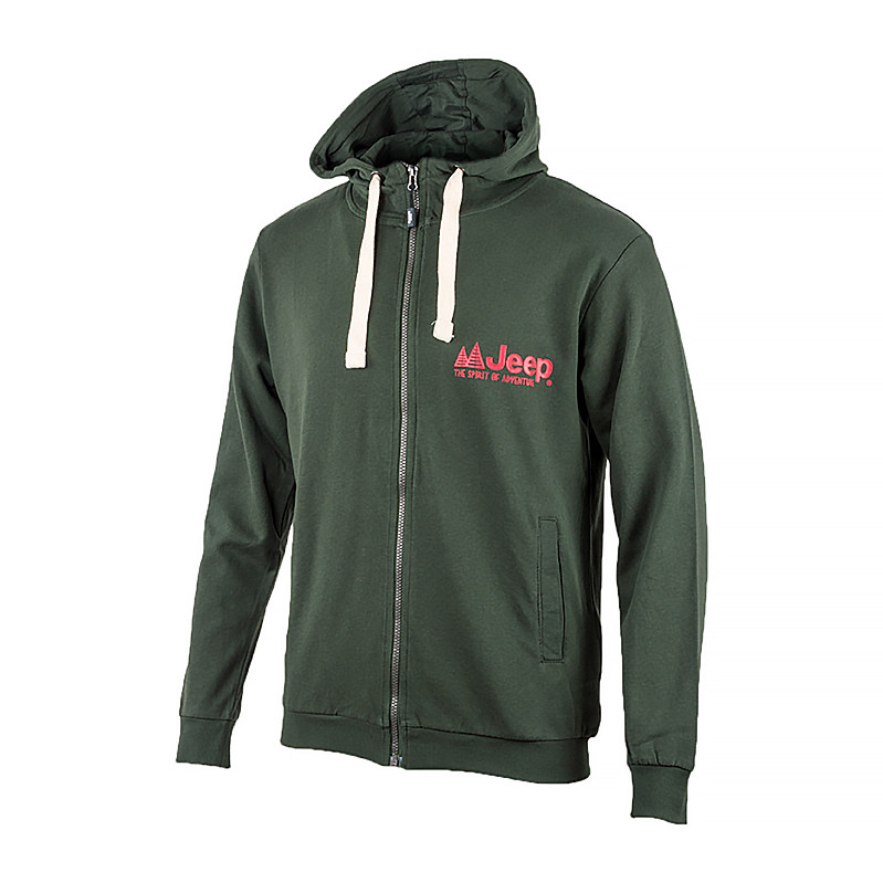 Кофта JEEP HOODED SWEATSHIRT FULL ZIP The spirit of Adventure O102570-E848 1