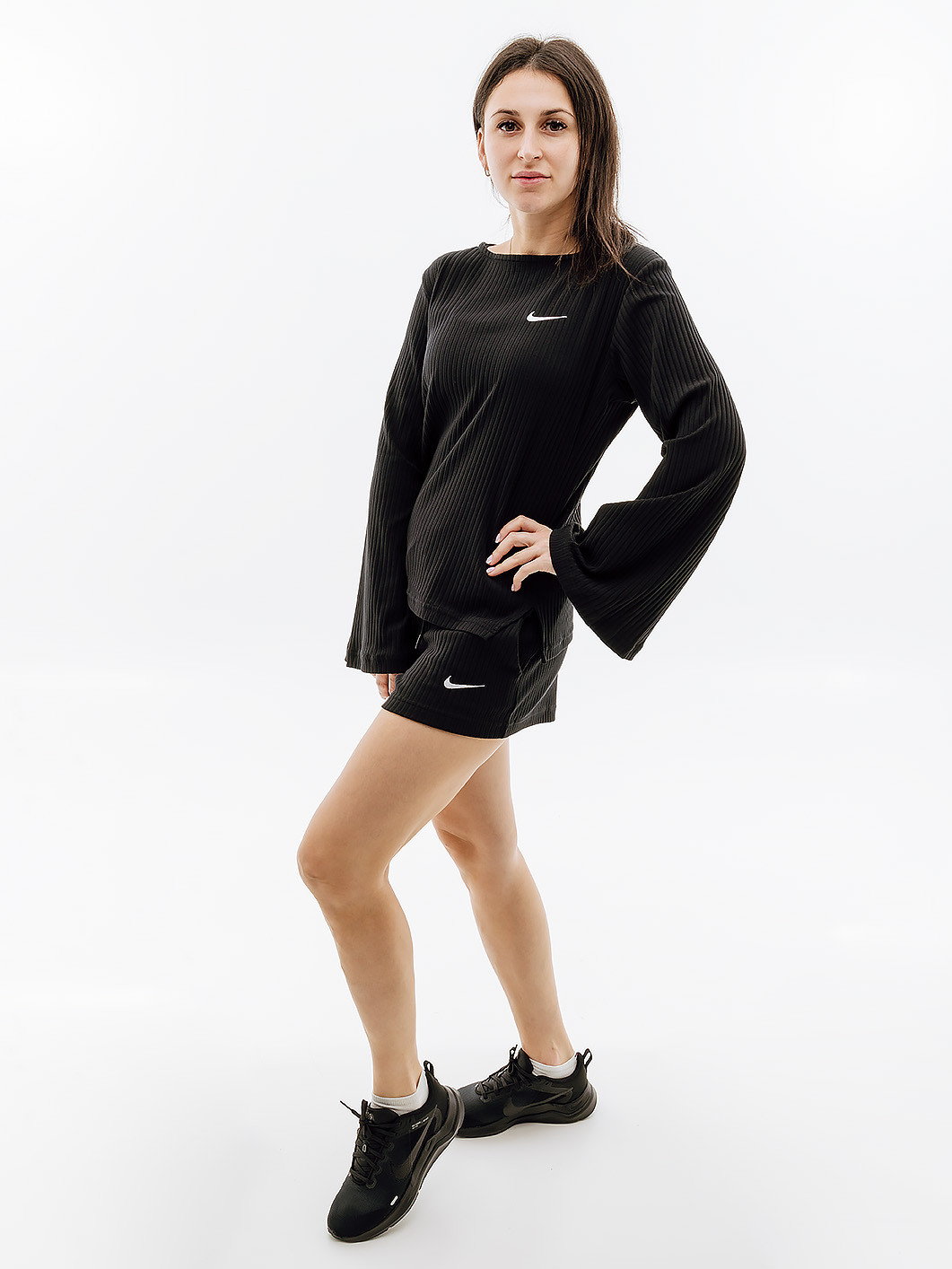 Кофта Nike W NSW RIB JRSY LS TOP DV7866-010