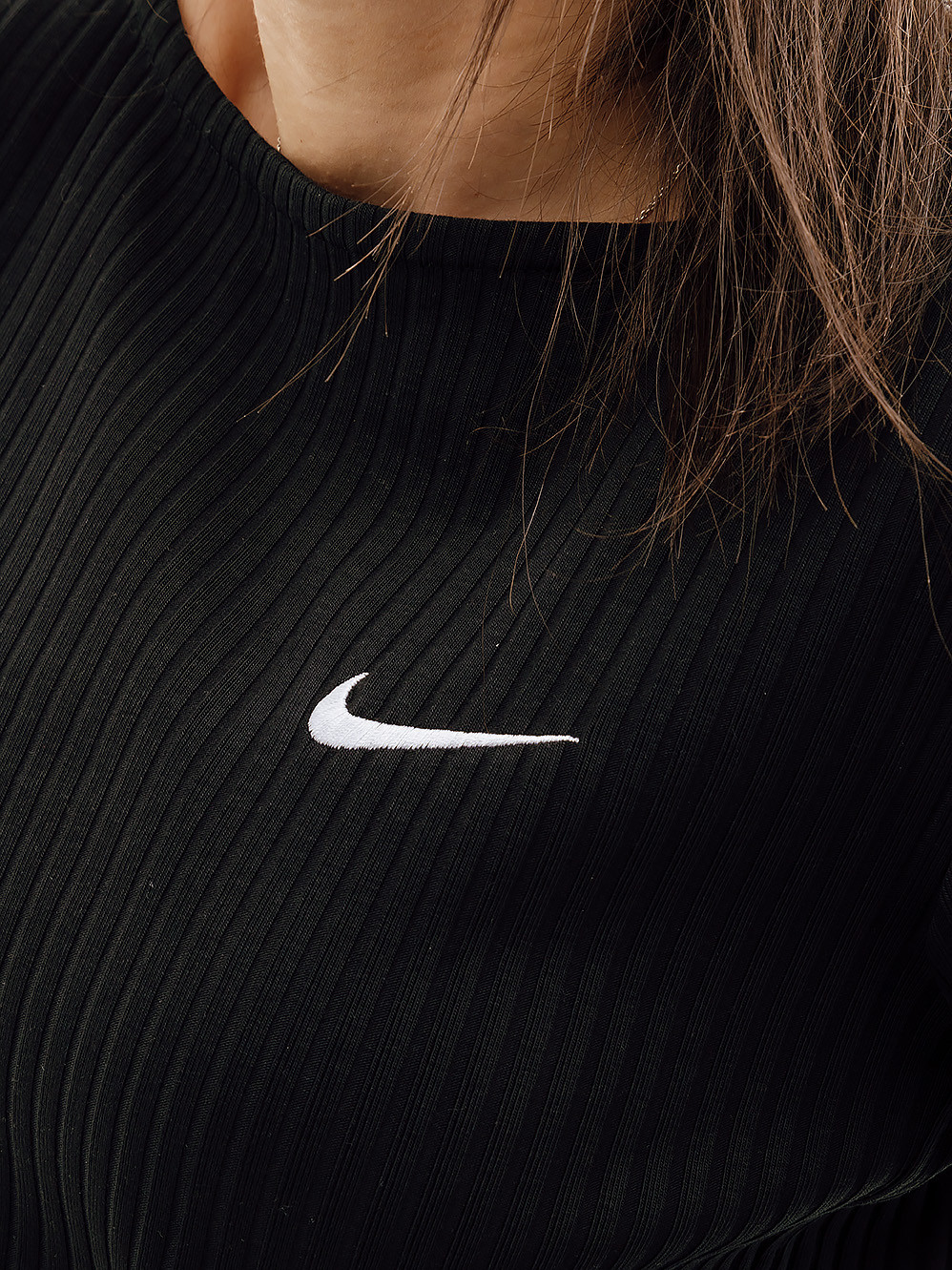 Кофта Nike W NSW RIB JRSY LS TOP DV7866-010