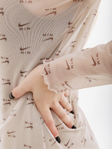 Сукня Nike W NSW AIR AOP MESH LS DRESS DV8249-292