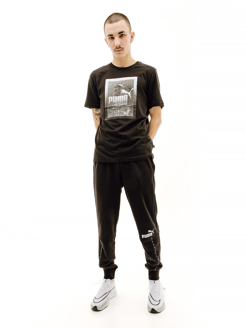 Штани Puma ESS BLOCK x TAPE Sweatpants 67517201 1 4