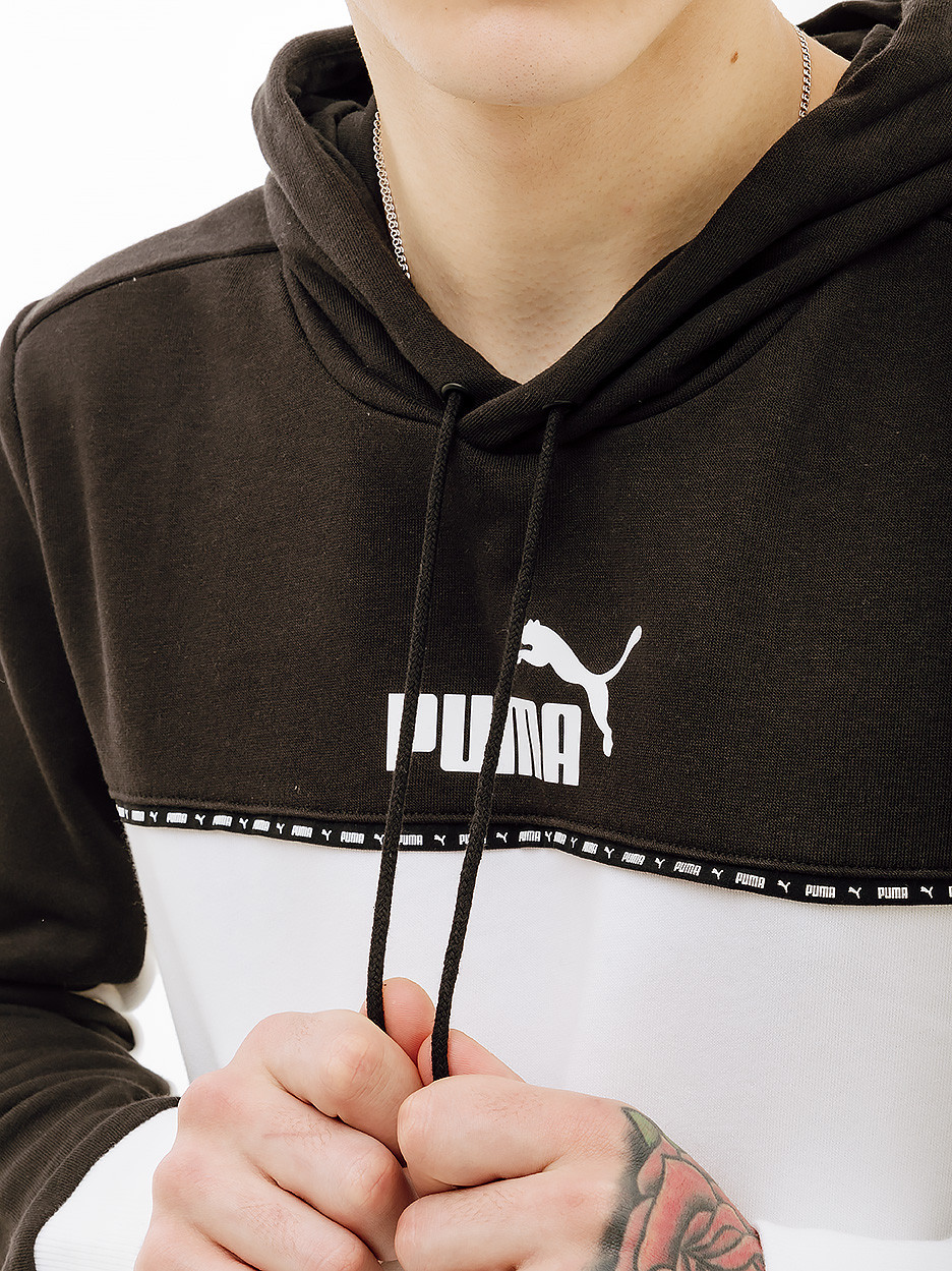 Кофта Puma ESS BLOCK x TAPE Hoodie 67517301 1 4