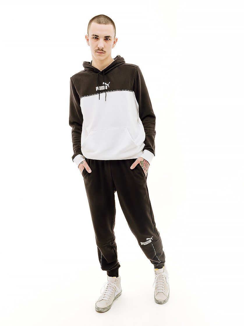 Кофта Puma ESS BLOCK x TAPE Hoodie 67517301 1 4