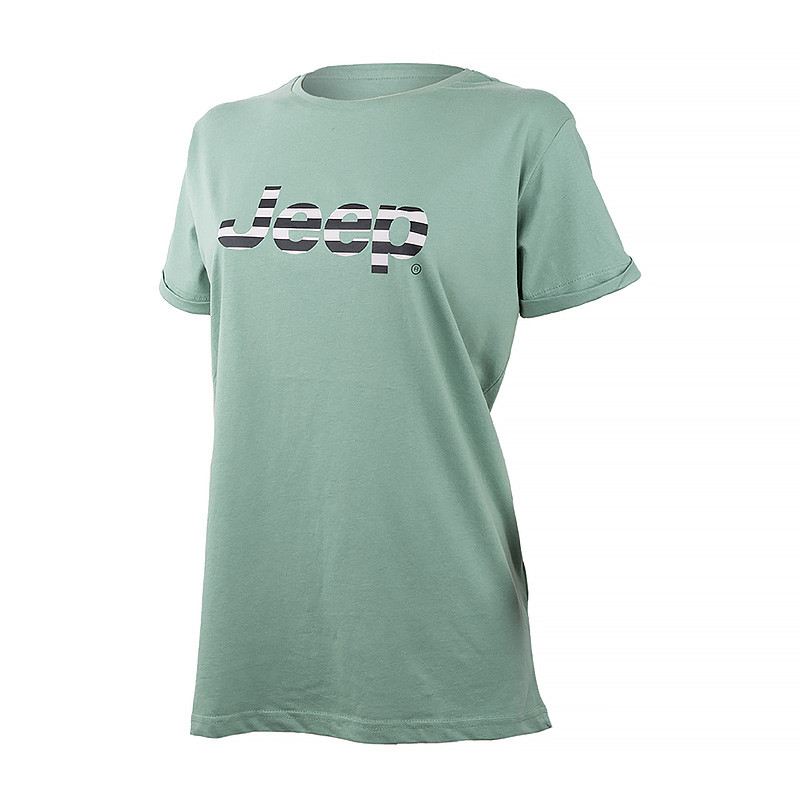 Футболка JEEP T-SHIRT OVERSIZE Striped Print Turn O102611-E854