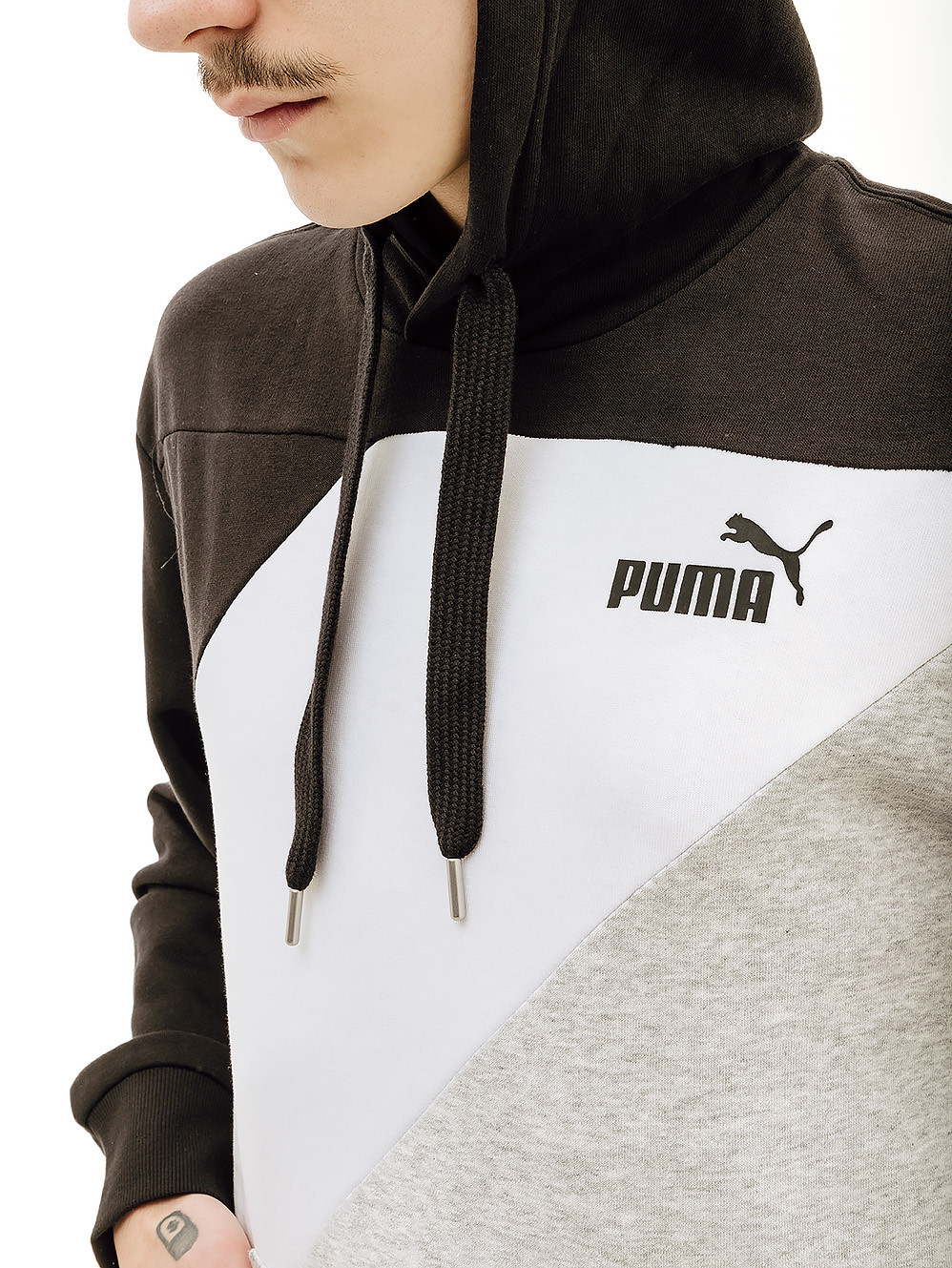Кофта Puma POWER Colorblock Hoodie 67893101 1 4
