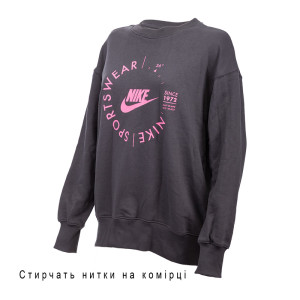 Толстовка Nike W NSW FLC OS CREW PRNT SU (Клас А) FD4234-060-R
