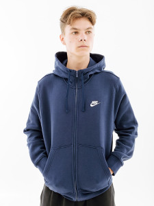 Кофта Nike CLUB HOODIE FZ BB BV2645-410