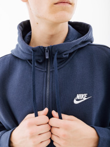Кофта Nike CLUB HOODIE FZ BB BV2645-410