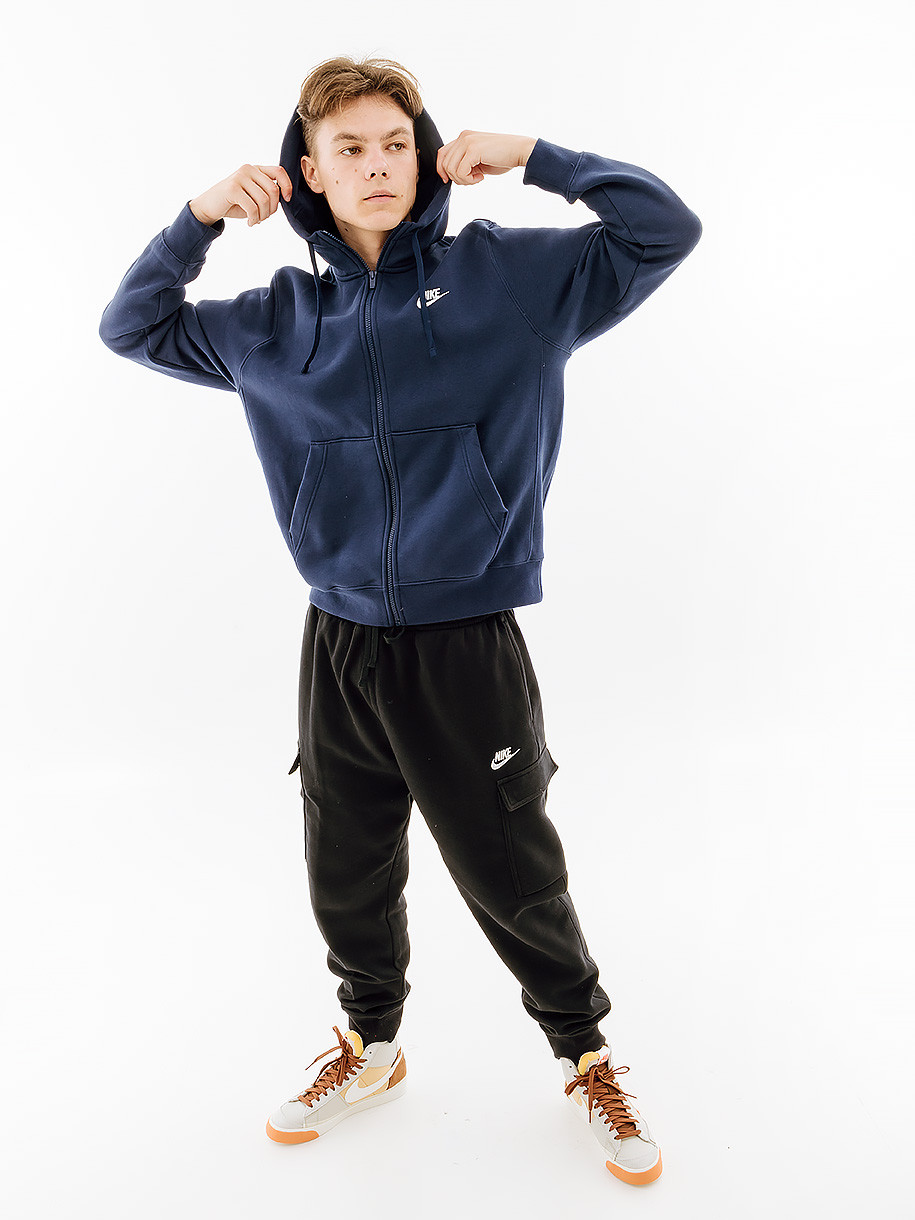 Кофта Nike CLUB HOODIE FZ BB BV2645-410
