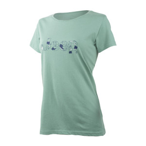 Футболка JEEP T-SHIRT Botanical Print J22W O102612-E854