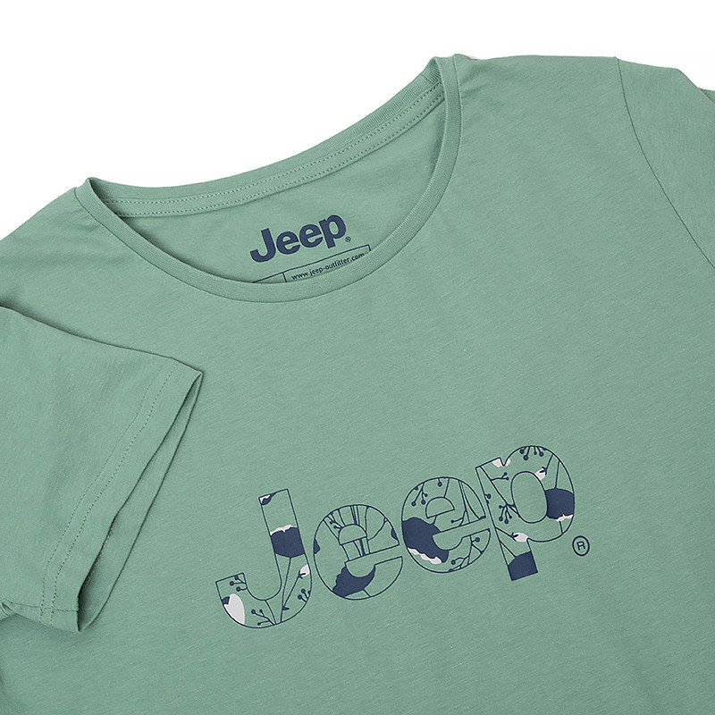 Футболка JEEP T-SHIRT Botanical Print J22W O102612-E854