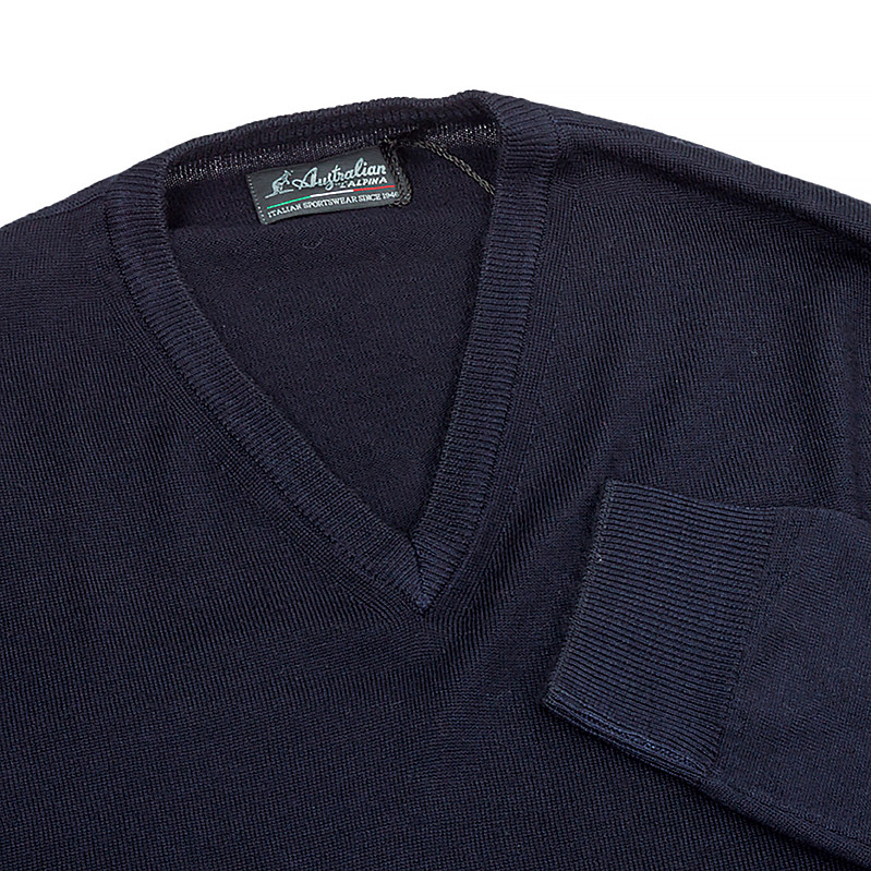 Пуловер AUSTRALIAN Sweater Merinos V Neck LSUMA0009-149 1 1 4
