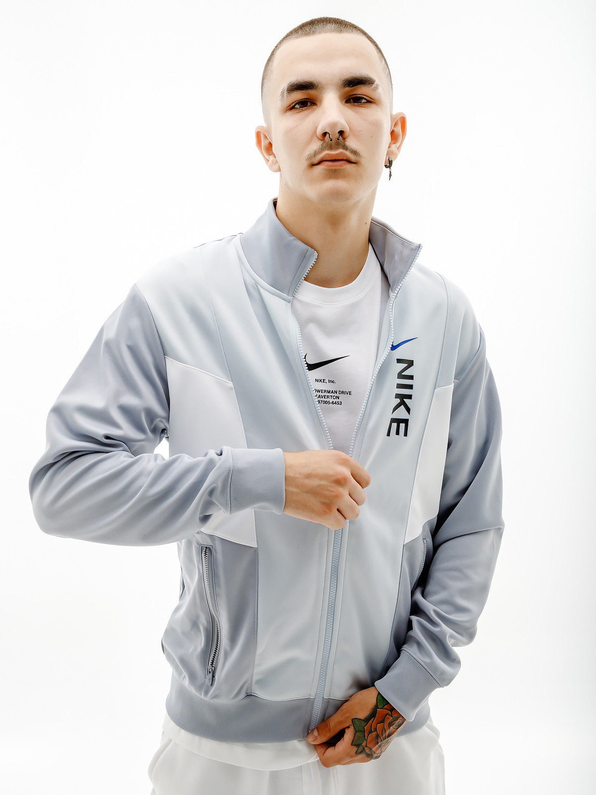 Кофта Nike M NSW HYBRID PK TRACKTOP FB1626-043 1 1 4