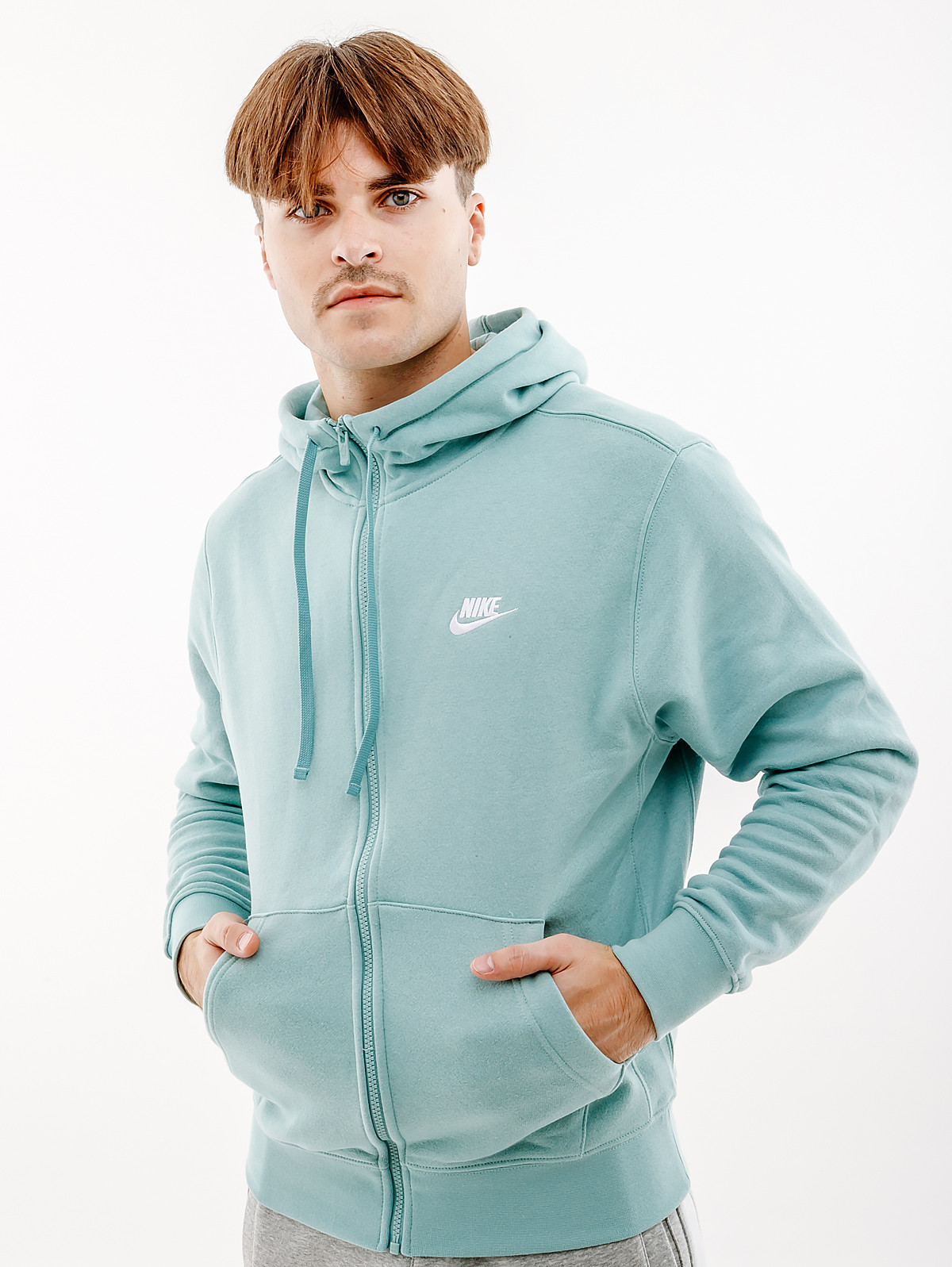 Кофта Nike CLUB HOODIE FZ BB BV2645-309