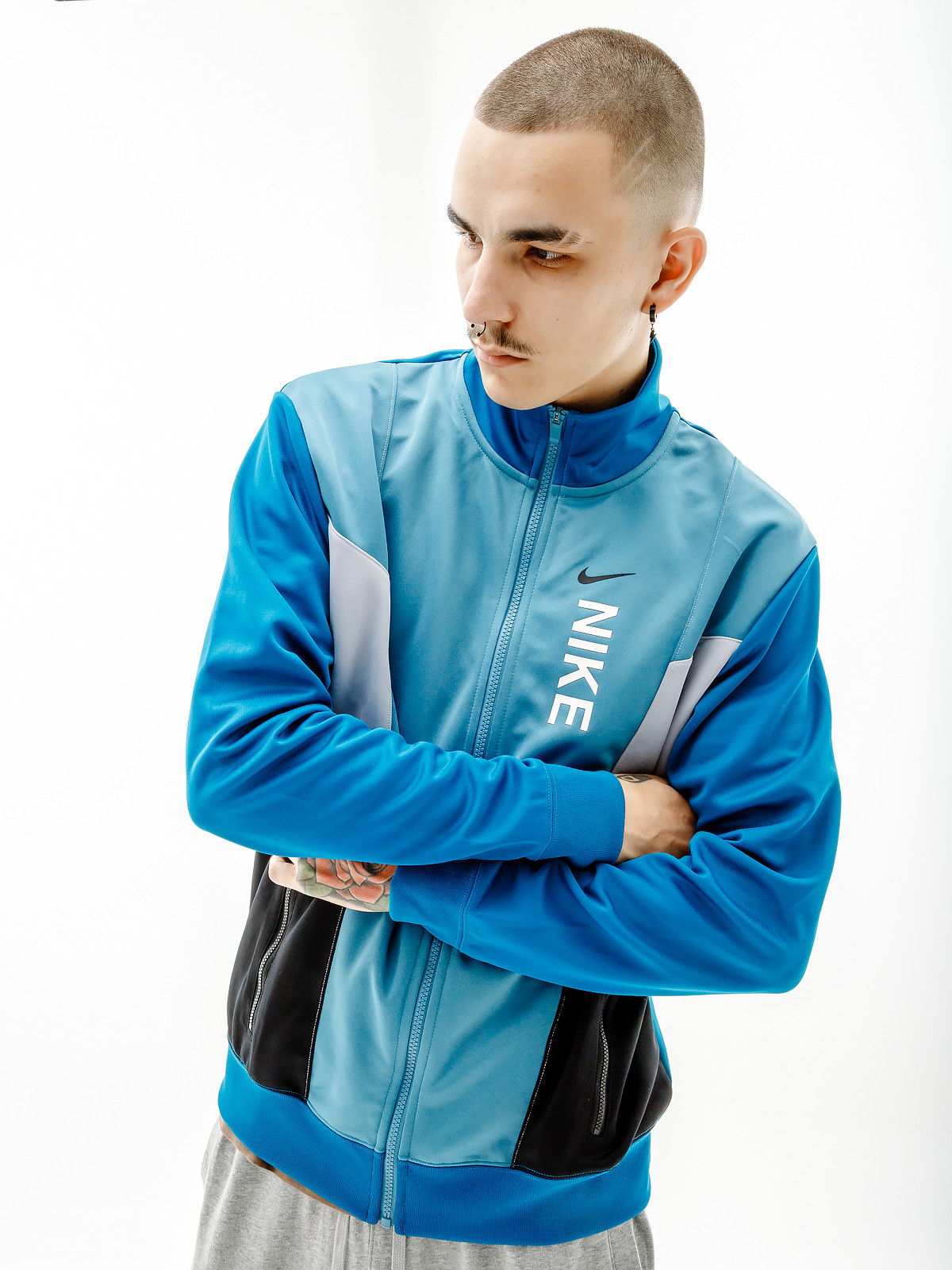 Кофта Nike M NSW HYBRID PK TRACKTOP FB1626-440 1 1 4