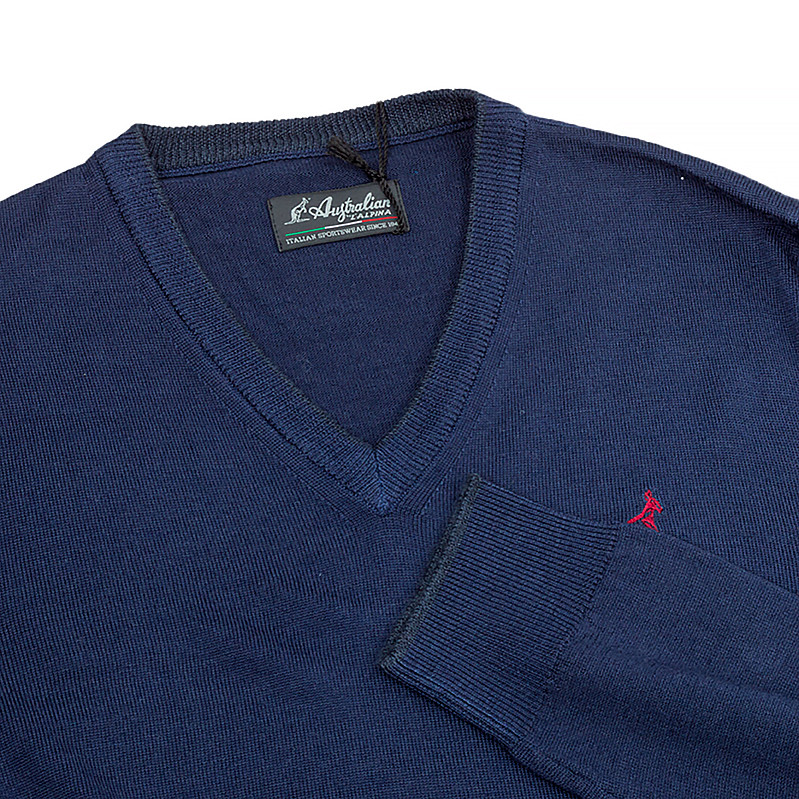 Пуловер AUSTRALIAN Sweater Merinos V Neck LSUMA0009-402 1 1 4