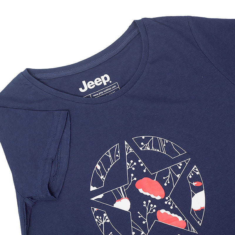 Футболка JEEP T-SHIRT STAR Botanical Print J22W O102614-A184