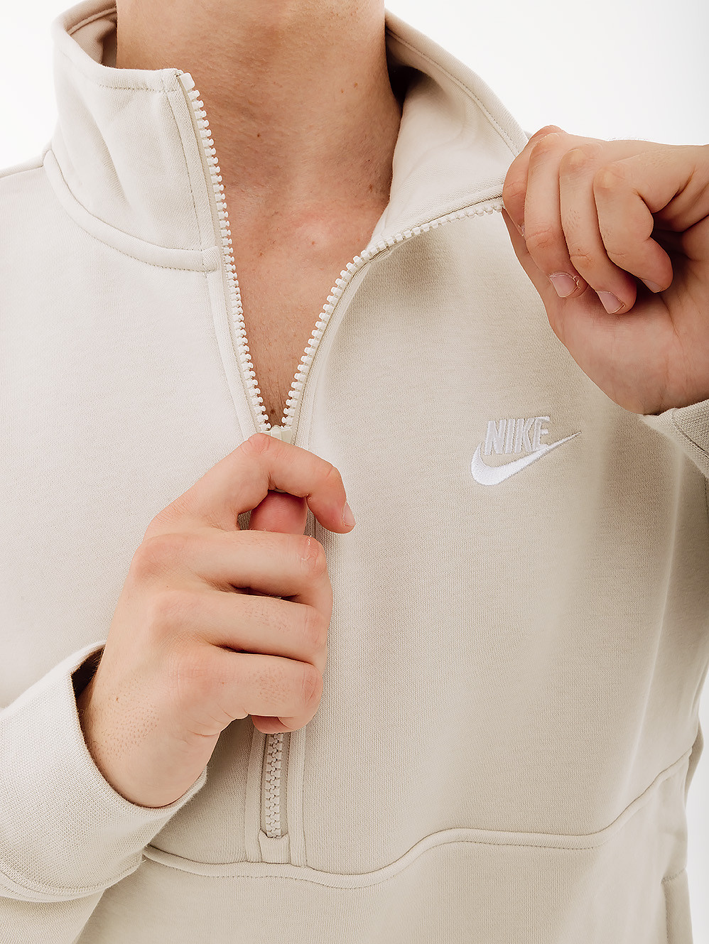 Кофта Nike CLUB BB HZ TOP DD4732-073 1
