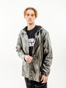 Куртка Rains Jackets 1801-HolographicSteel 1 2