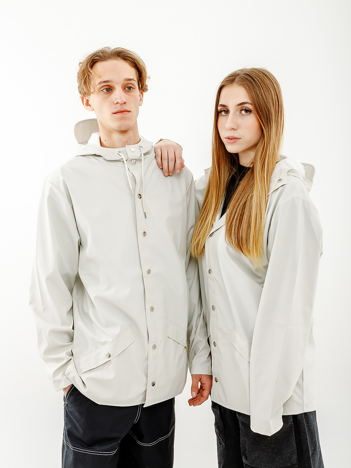 Куртка Rains Jacket 1201-OffWhite 1