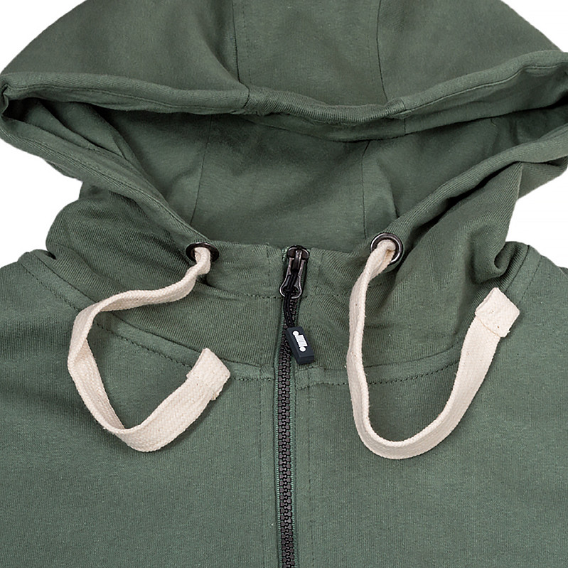 Кофта JEEP HOODED SWEATSHIRT FULL ZIP Sleeve Embroidery O102571-E850 1 1 1