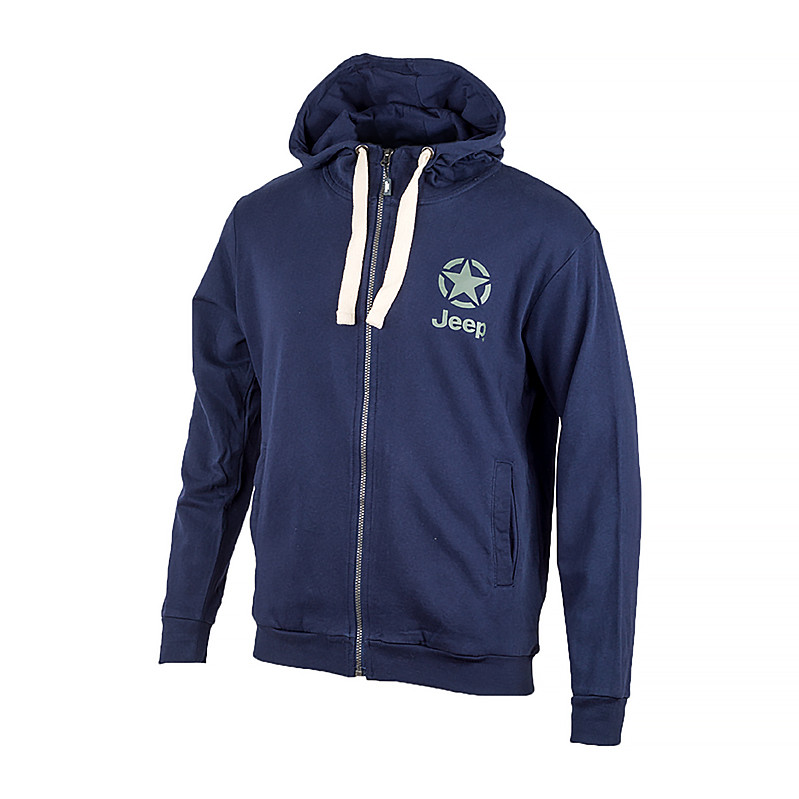 Кофта JEEP HOODED SWEATSHIRT FULL ZIP STAR&JEEP O102572-K878 1 1 1