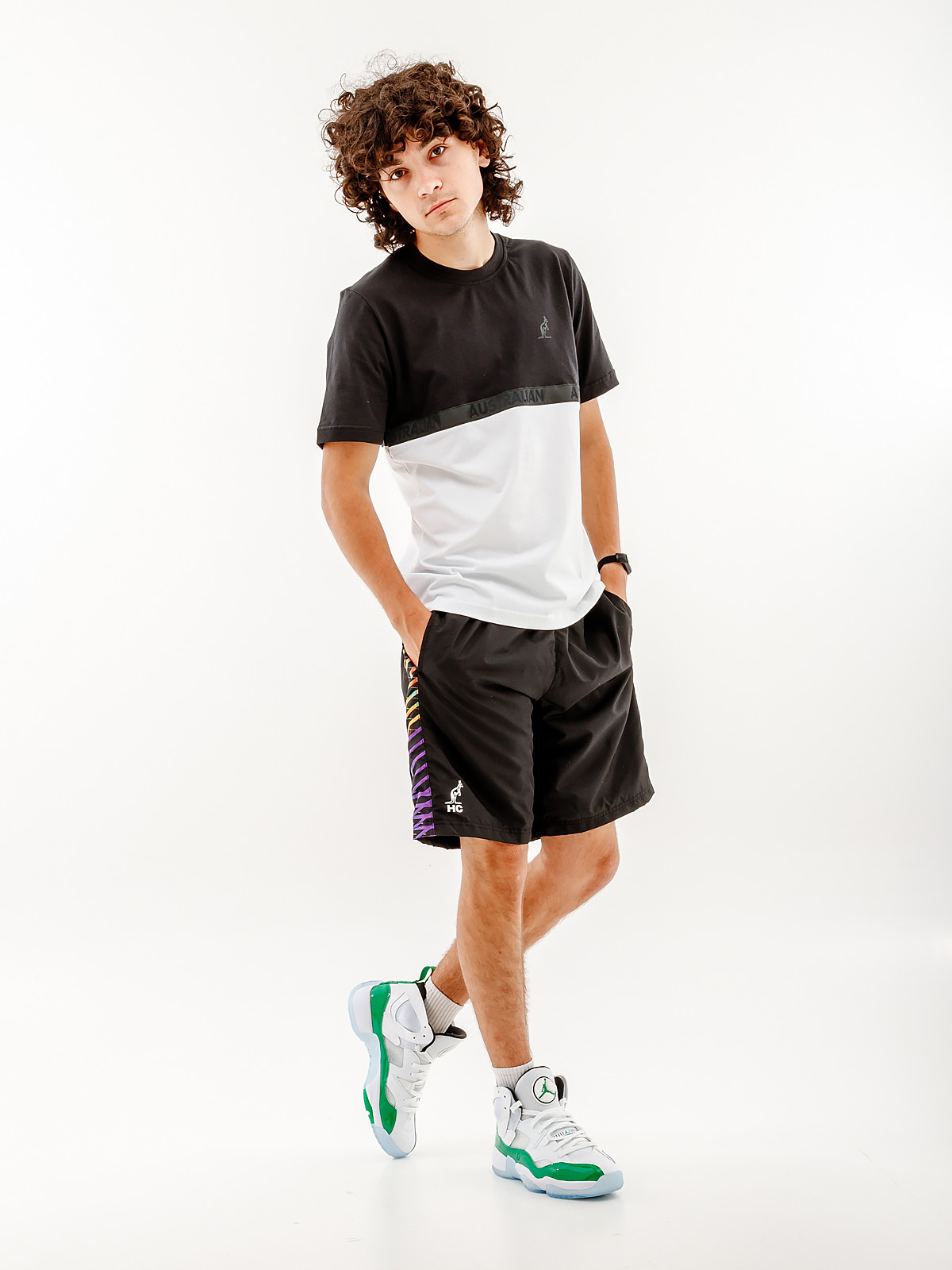 Футболка AUSTRALIAN IMPACT COLOR BLOCK COTTON T-SHIRT LSUTS0018-003
