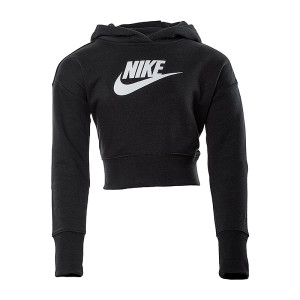 Кофта Nike G NSW CLUB FT CROP HOODIE HBR DC7210-010