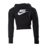 Кофта Nike G NSW CLUB FT CROP HOODIE HBR DC7210-010