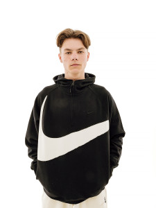 Кофта Nike m swoosh flc hz hoodie DX0566-013 1